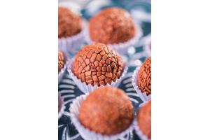 Brigadeiros ao leite 25un